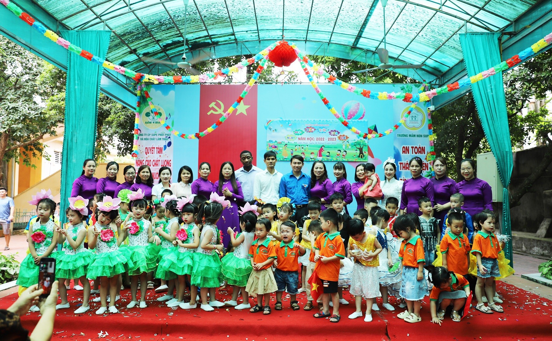 Trường Mầm non Supe tổ chức Ngày hội đến trường của bé, năm học 2022 -2023