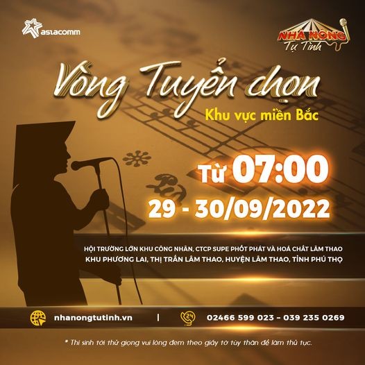 📢📢THÔNG BÁO: VÒNG TUYỂN CHỌN - KHU VỰC MIỀN BẮC