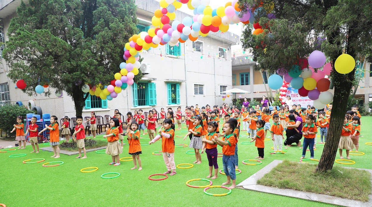 Nhiều hoạt động trải nghiệm thiết thực dành cho các bé tại Trường Mầm non Supe.