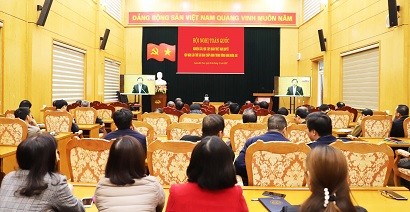 Hội nghị nghiên cứu, học tập, quán triệt Nghị quyết Hội nghị lần thứ sáu, Ban Chấp hành Trung ương Đảng khóa XIII.