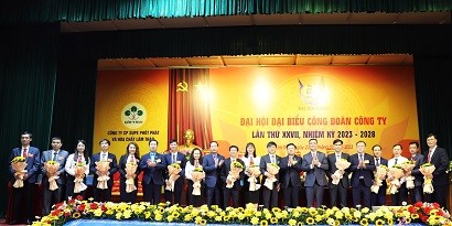 Đại hội Công đoàn Công ty cổ phần Supe Phốt phát và Hóa chất Lâm Thao lần thứ XXVII, nhiệm kỳ 2023-2028
