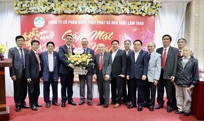 Gặp mặt Hội hưu trí Supe Lâm Thao tại Hà Nội