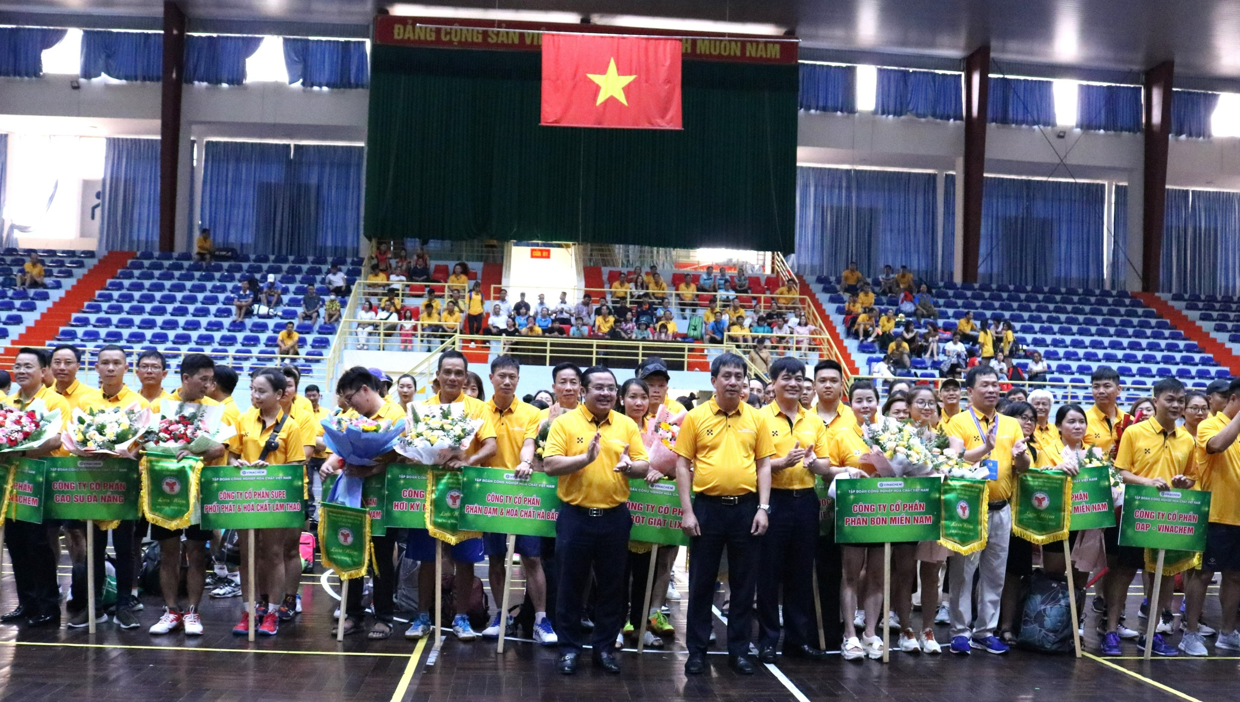 Đoàn Thể thao Công ty tham dự Khai mạc Chung kết Hội thao CNVCLĐ Tập đoàn HCVN năm 2023