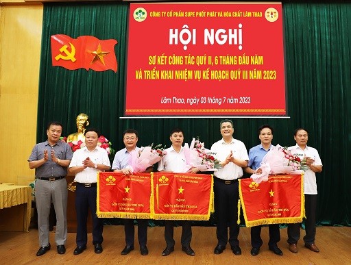 6 tháng đầu năm 2023, sản xuất kinh doanh của Supe Lâm Thao đạt tăng trưởng khá.
