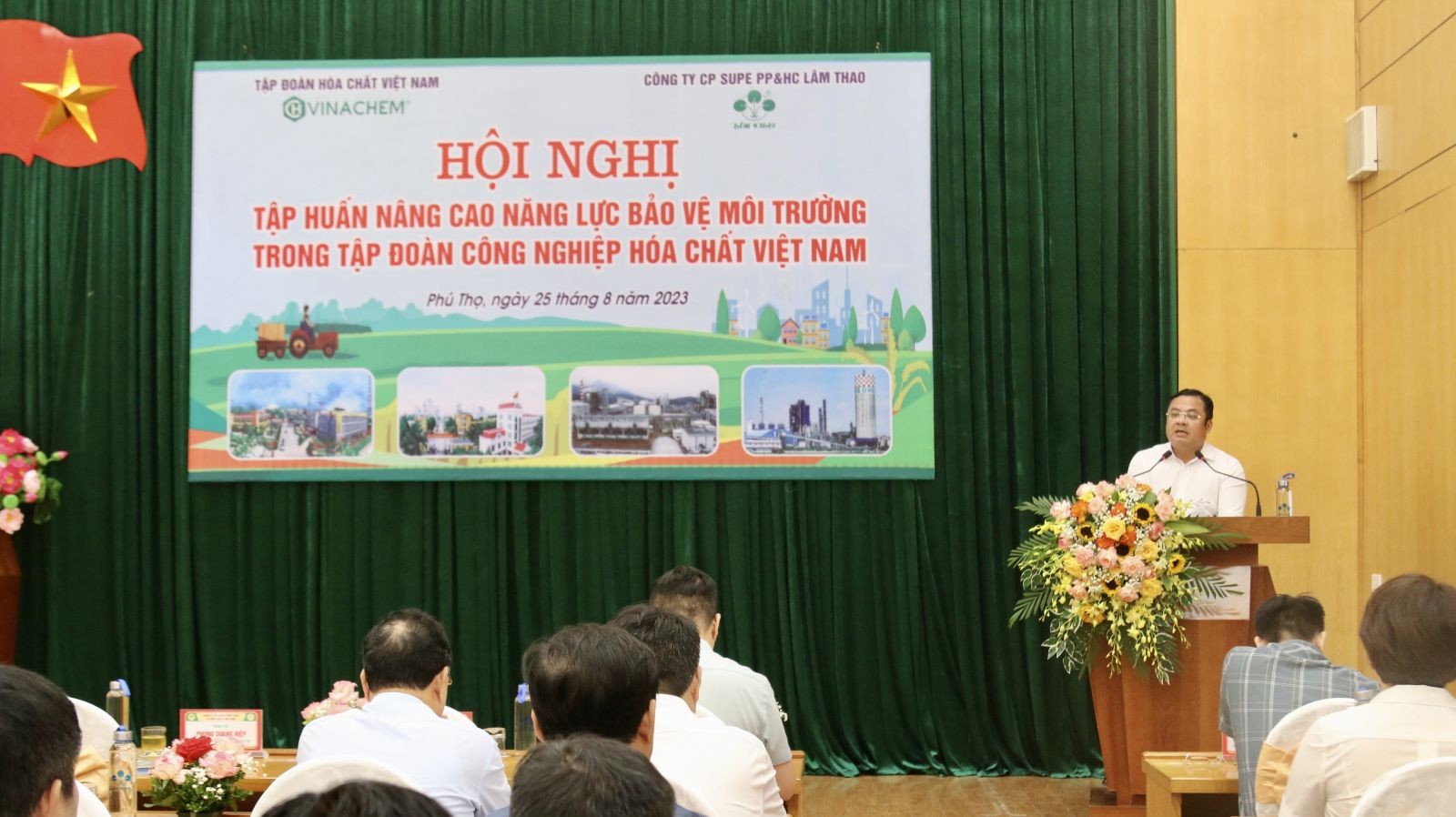 Hội nghị Tập huấn nâng cao năng lực bảo vệ Môi trường cho các doanh nghiệp ngành hóa chất.