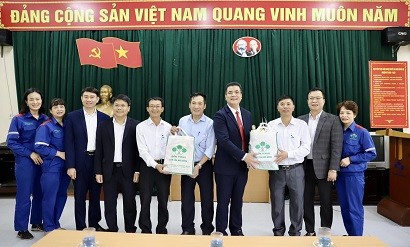 Lãnh đạo Công ty thăm, chúc Tết các đơn vị trong Công ty