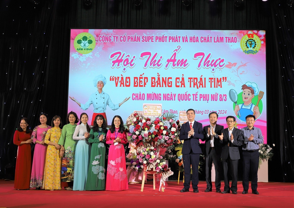 Supe Lâm Thao tổ chức Kỷ niệm 114 năm Ngày Quốc tế Phụ nữ 8/3