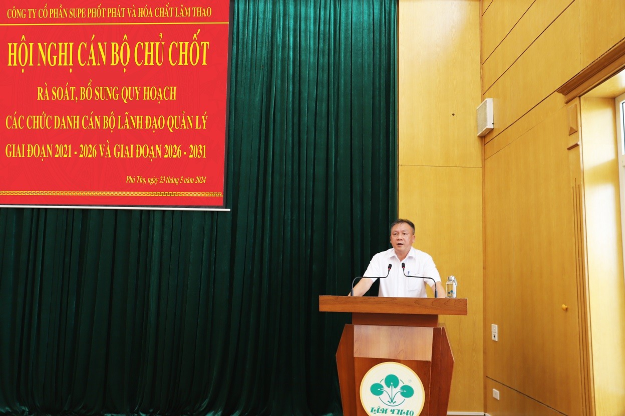 Hội nghị rà soát, bổ sung quy hoạch cán bộ lãnh đạo, quản lý Công ty, giai đoạn 2021 - 2026 và giai đoạn 2026 – 2031.