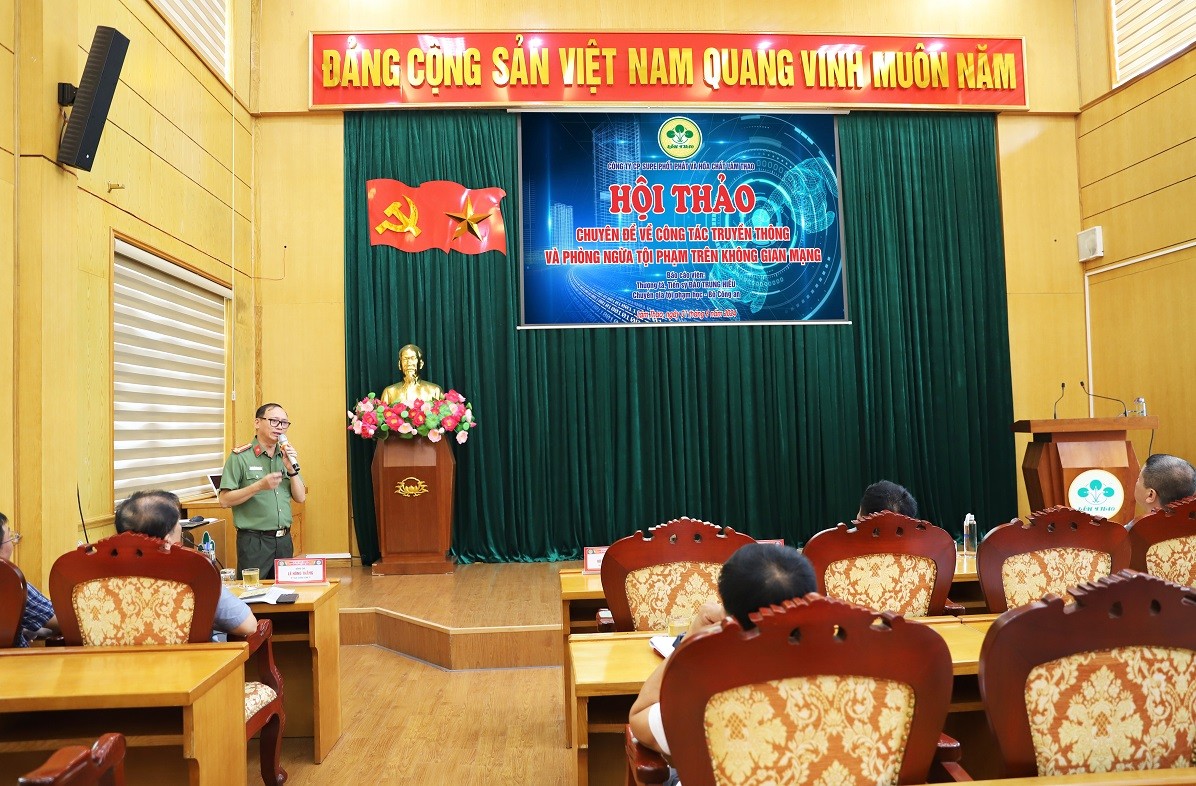 HỘI THẢO CHUYÊN ĐỀ VỀ  CÔNG TÁC TRUYỀN THÔNG VÀ PHÒNG NGỪA TỘI PHẠM TRÊN KHÔNG GIAN MẠNG