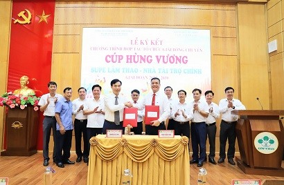 HỢP TÁC TỔ CHỨC GIẢI BÓNG CHUYỀN  CÚP HÙNG VƯƠNG,  SUPE LÂM THAO - NHÀ TÀI TRỢ CHÍNH, GIAI ĐOẠN 2025-2030.