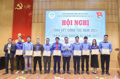 ĐOÀN THANH NIÊN SUPE LÂM THAO TỔNG KẾT CÔNG TÁC NĂM 2024, TRIỂN KHAI NHIỆM VỤ NĂM 2025.
