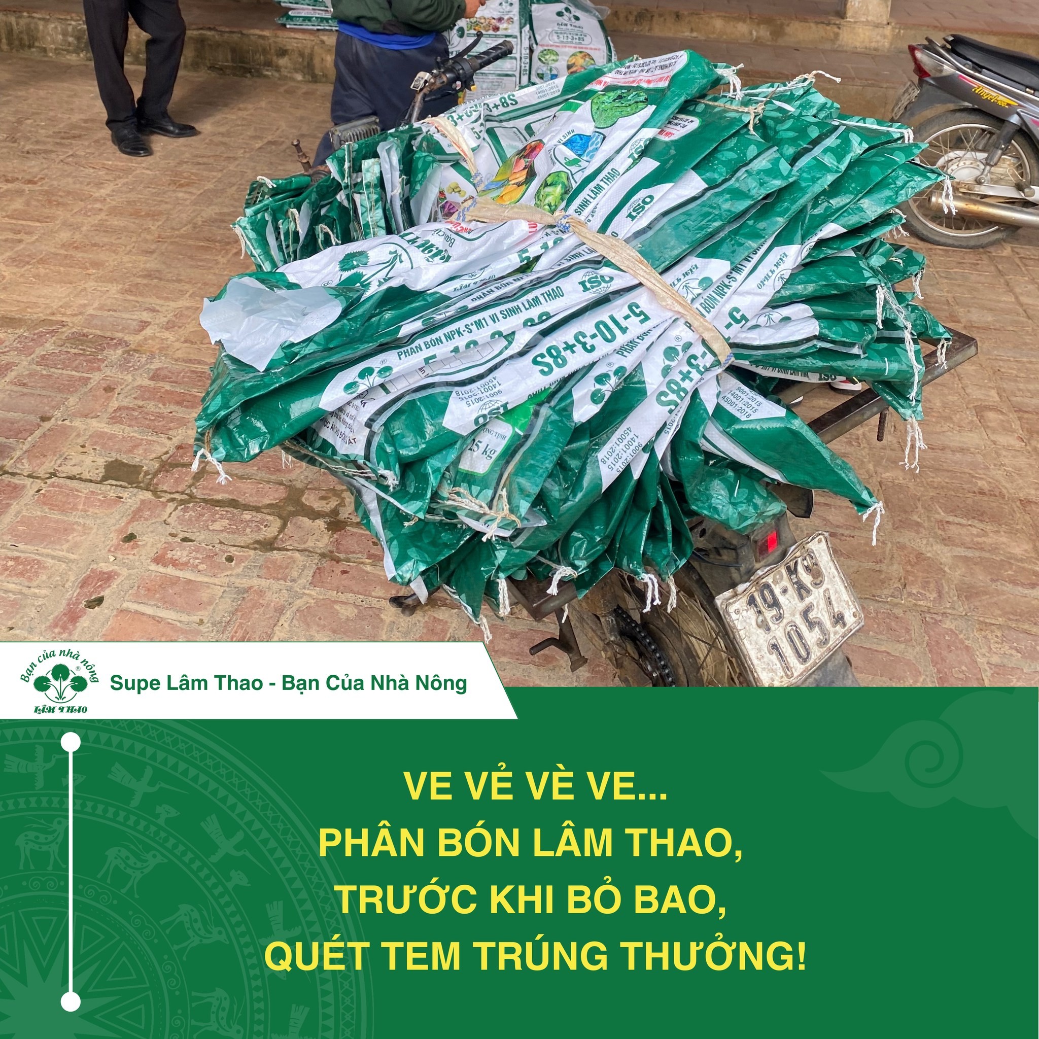 DÙNG ĐIỆN THOẠI THÔNG MINH, QUÉT TEM QR-CODE GẮN BÊN TRONG BAO BÌ SẢN PHẨM, BẠN SẼ CÓ CƠ HỘI TRÚNG NHIỀU GIẢI THƯỞNG TỪ CHƯƠNG TRÌNH KHUYẾN MẠI CỦA SUPE LÂM THAO.