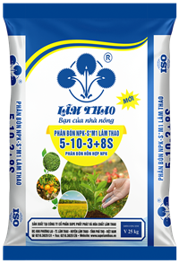 Phân bón NPK-S*M1 Lâm Thao 5-10-3+8S